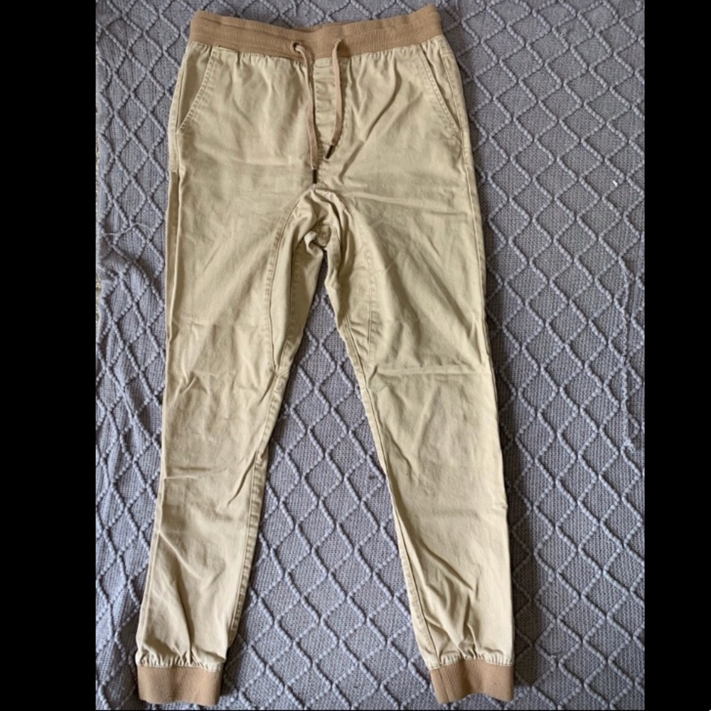 Tan Jogger Pants || Forever 21